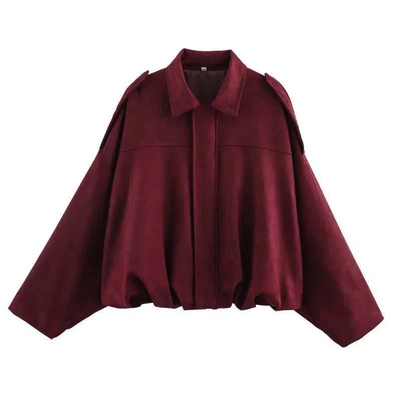 ETJ 2025  Spring new women's suede