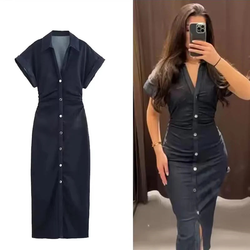 Denim Dress Women's Spring Summer