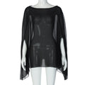 Woman Clothes See-through Chiffon